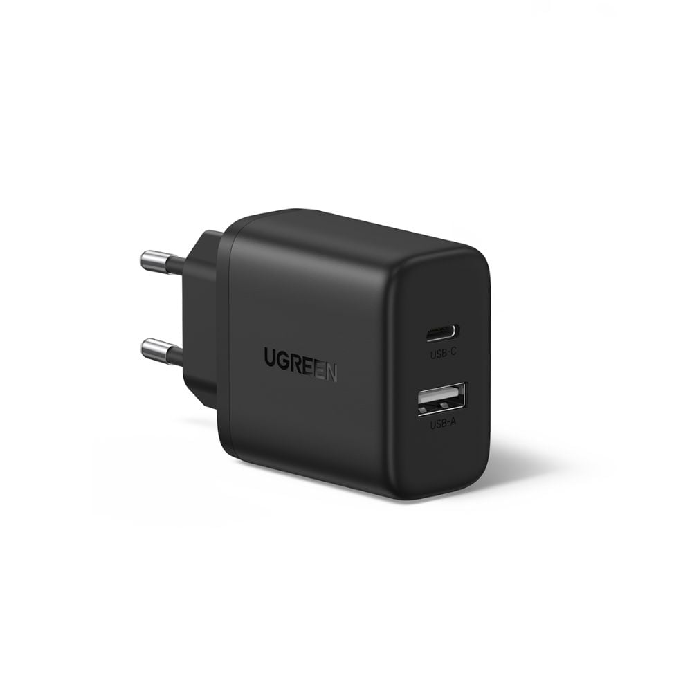 מטען קיר מהיר UGREEN 20W USB C PD 3.0 טעינה עוצמתית עם טכנולוגיית